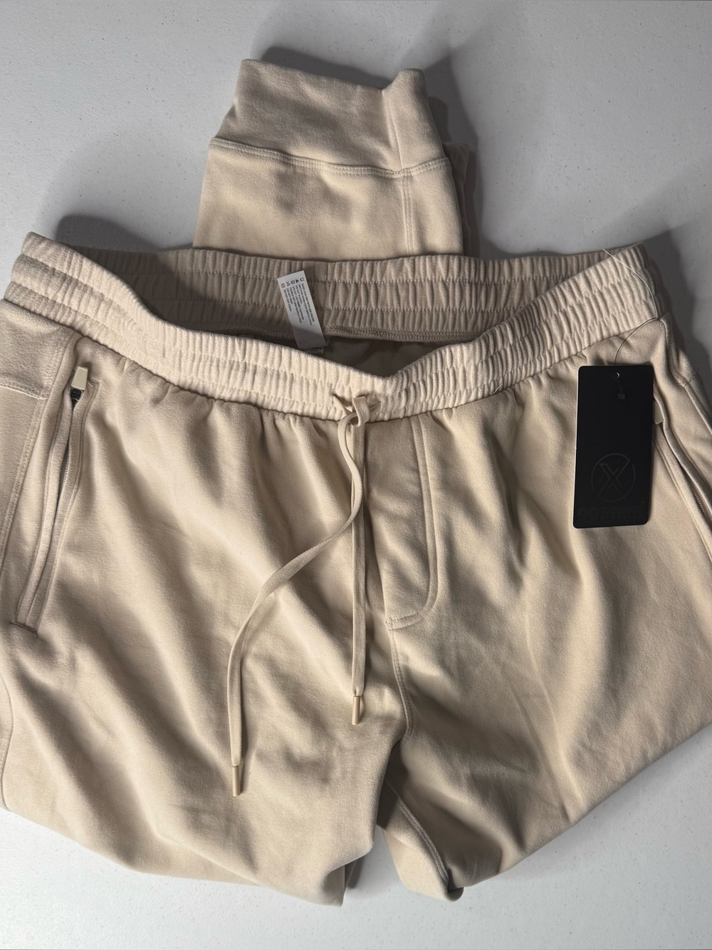 90*Degree Ultra Melange in flight Jogger XL Color:Mist Sand